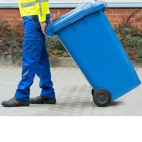 image showing Wheeled Dustbin manufactured by XBIN.in